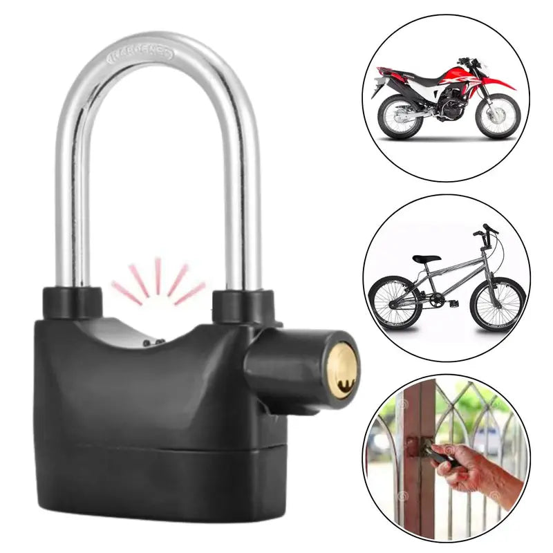 Candado con Alarma Multiusos 🔐❌