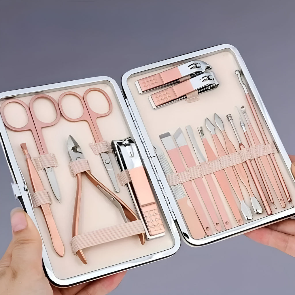 💅 Kit Premium de Manicure y Pedicure 18 en 1