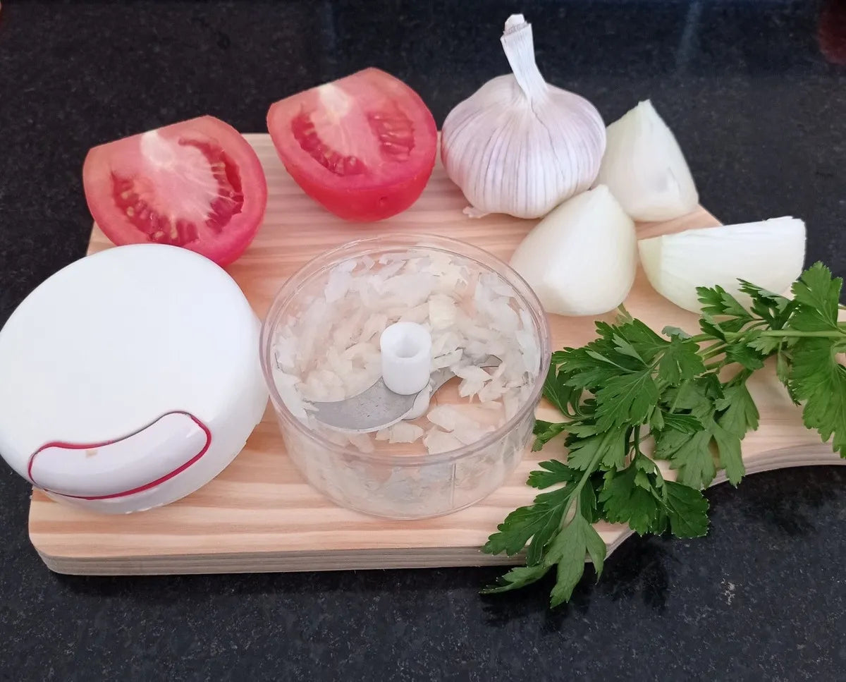 🥗 Mini Procesador Manual – ¡Llévate 2 por solo $23,99!