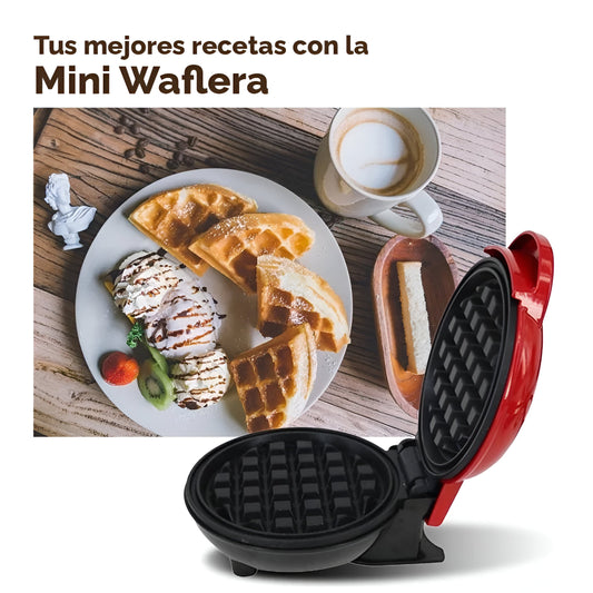 Mini Waflera Eléctrica🥞🤩